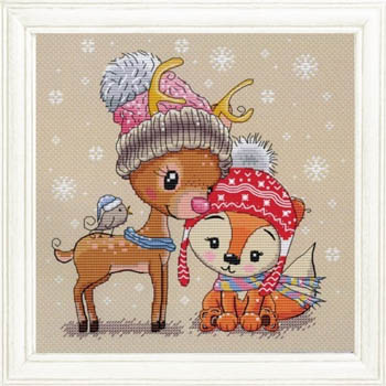 Cute Deer Fox And Friend